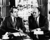 1973 Us Presidency. President Richard Nixon In The Oval Office With Vice President Gerald Ford History - Item # VAREVCPBDRINIEC043