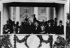 President Woodrow Wilson In Inaugural Parade Reviewing Stand At The White House History - Item # VAREVCHISL043EC614