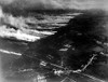 Aerial Photo Of A Gas Attack From Cylinders. Probably Taken During Training Exercises In France. World War I. Ca. 1915-1918. History - Item # VAREVCHISL034EC517