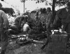 U.S. Soldiers Receive Medical Treatment At A First Aid Station Near South Korean Battle Front. July 25 History - Item # VAREVCHISL038EC163
