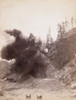Smoke From A Dynamite Blast During Railroad Construction Near Deadwood History - Item # VAREVCHISL021EC172
