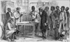 Freedmen At A Voter Registration Office History - Item # VAREVCHISL014EC069