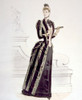 Hand-Colored Engraving Of A Woman In A Bustle Dress History - Item # VAREVCH4DFASHEC025