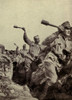 World War 1. Austrians Hurling Hand-Grenades. Ca. 1916. History - Item # VAREVCHISL034EC691