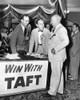 Senator Robert Taft'S Two Sons Promote Their Father'S Gop Presidential Nomination. At Taft Headquarters In The Conrad Hilton Hotel History - Item # VAREVCCSUA000CS167