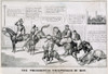 Political Race Course - Political Cartoon About The Presidential Election Of 1836 History - Item # VAREVCHISL030EC166