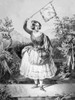 Jenny Lind In Poster For The Opera 'La Fille Du Regiment History - Item # VAREVCP4DJELIEC001
