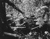 U.S. Marine Machine Gunners Firing At Japanese In Battle Of Cape Gloucester History - Item # VAREVCHISL036EC538