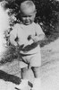 Future Us President George H.W. Bush Walking With A Flower In His Hand At Age Of One And A Half. Ca. 1925 History - Item # VAREVCHISL029EC079