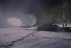 U.S. Army 3-Inch Mobile Gun Firing On Enemy Positions At Night In Northwest France. In December 1944 Allied Armies Were Clearing Germans Out Of Saarlautern And Alsace-Lorraine. France History - Item # VAREVCHISL037TX255