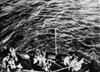 Titanic. A Boatload Of Titanic Survivors Pulls Alongside The Liner Carpathia History - Item # VAREVCHBDTITAEC003