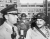 General Edwin Walker With Col. William Kuhn Outside Central High School History - Item # VAREVCHISL038EC374