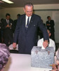 1964 Presidential Election. Lyndon Johnson Places His Vote In The Ballot Box At Johnson City History - Item # VAREVCHISL033EC099