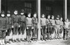 Medical Men Wore Masks To Avoid The Flu At U.S. Army Hospital. Nov. 19 History - Item # VAREVCHISL034EC941