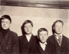 Four Young Men With Eyes Closed History - Item # VAREVCHCDLCGCEC011