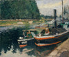 Barges At Pontoise Fine Art - Item # VAREVCHISL044EC634
