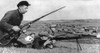 Four Soviet Partisans With Fixed Bayonets And Small Machine Gun During World War 2. They Fought In German Occupied Areas History - Item # VAREVCHISL037EC708