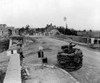 U.S. Mp Controls Traffic On A Bridge At Carentan History - Item # VAREVCHISL037EC096