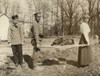 Imprisoned Family Of Russian Czar Nicholas Ii Gardening At Tsarskoe-Selo. 1917. Grand Duchess Tatiana History - Item # VAREVCHISL035EC107