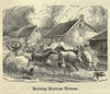 Settlers Burning Mormon Houses In Missouri From In The 1830S. Anti-Mormon Violence Escalated In 1838 History - Item # VAREVCCLRA001BZ208