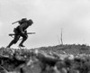 Marine Pfc. Paul E. Ison Runs Through Japanese Machine Gun Fire On Okinawa History - Item # VAREVCHISL036EC768