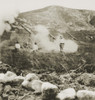 A Japanese Field Battery Firing Shells Into Russian Positions During The Siege Of Port Arthur. Russo-Japanese War 1904-05 History - Item # VAREVCHISL046EC279