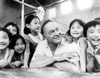 Bob Hope With Children During The On Location Filming Of His Television Show Road To China History - Item # VAREVCPBDBOHOEC238
