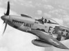 P-51 Mustang Fighter Plane In Flight. It Was A World War 2 Era Long-Range History - Item # VAREVCHISL037EC411
