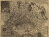 1606 Map Of Virginia As Discovered And Described By Captain John Smith. Map Included Image Of Native American Chief Powhatan History - Item # VAREVCHISL001EC204