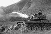 Vietnam War. Us Marine Corps Flame Thrower Tank In Action. Ca. 1966. History - Item # VAREVCHISL033EC487 Vietnam War. Us Marine Corps Flame Thrower Tank In Action. Ca. 1966. History - Item # VAREVCHISL033EC487