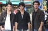 Nick Jonas, Joe Jonas, Kevin Jonas At Talk Show Appearance For Nbc Today Show Concert With The Jonas Brothers, Rockefeller Plaza, New York, Ny June 19, 2009. Photo By Kristin CallahanEverett Collection Celebrity - Item # VAREVC0919JNEKH071