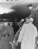 President Eisenhower Kisses First Lady Mamie Upon Her Return From Phoenix History - Item # VAREVCHISL039EC141