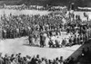 Band Playing At A German Ww1 Prison Camp. 1914-18. History - Item # VAREVCHISL034EC988