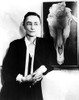 Georgia O'Keeffe And One Of Her Skull Paintings History - Item # VAREVCPBDGEOKEC003