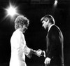 Shirley Maclaine Introducing Sen. Robert Kennedy At A Rally In Los Angeles History - Item # VAREVCPBDSHMAEC053