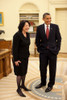 President Obama With New Justice Sonia Sotomayor Prior To Her Confirmation Reception At The White House. Aug. 12 2009. History - Item # VAREVCHISL027EC120