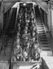 Miners In An Open Tram At The Calumet And Hecla Mining Company History - Item # VAREVCHISL021EC072