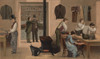 Men And A Woman Working In A Tailor Shop History - Item # VAREVCHISL021EC288