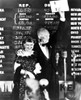 President-Elect Dwight Eisenhower And His Wife Mamie On Election Night At He Commodore Hotel. The Democratic Candidate History - Item # VAREVCCSUA000CS176