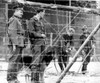 German Border-East German Border Guards Stand Watch To Make Sure That None Of The Army Workmen Who Are Building A 'Modern Border' Around West Berlin Try To Escape To Freedom. 1966 - Cpl ArchivesEverett Collection History - Item # VAREVCHBDGEBOCL001