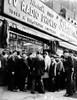 Crowd Listens Outside Radio Shop At Greenwich And Dey Sts. For News On President Kennedy. Photo By Orlando Fernandez History - Item # VAREVCHCDKEASEC001