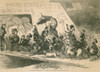 The Modern Ark. Political Cartoon Satirizing Unrestricted Immigration Into United States In 1871. Men From Many Races And Nationalities History - Item # VAREVCHISL017EC100