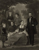 Ulysses S. Grant With His Family When He Was Running For President In 1868. Left To Right Are Children Jesse History - Item # VAREVCHISL010EC188