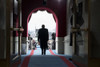 Back View Of President-Elect Donald Trump Walking To His Inaugural Swearing-In Ceremony. Jan. 19 History - Item # VAREVCHISL046EC302