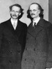 Professors Auguste Piccard And His Brother Twin Jean. Auguste Was The First Human To Reach The Stratosphere. Jean'S Invented Clustered High-Altitude Balloons. Their Inventions Were Are Used In Balloon Flight History - Item # VAREVCCSUB002CS139