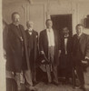 President Theodore Roosevelt And Envoys Of Japan And Russia On The Presidential Yacht History - Item # VAREVCHISL044EC964