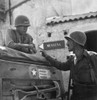 General George Patton Talking With Col. Lyle Bernard History - Item # VAREVCHISL036EC461