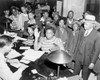 African Americans Lined Up To Register To Vote For The Georgia Democratic Primary History - Item # VAREVCHISL009EC279