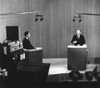 Richard Nixon And John F Kennedy At The Kennedy-Nixon Debates History - Item # VAREVCHBDKENIEC002