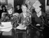 Eleanor Roosevelt With Mary Pickford And Mrs. Stanley Reed. They Sent A Nationwide Broadcast To Support The Fight Against Infantile Paralysis. Jan. 6 History - Item # VAREVCHISL035EC588